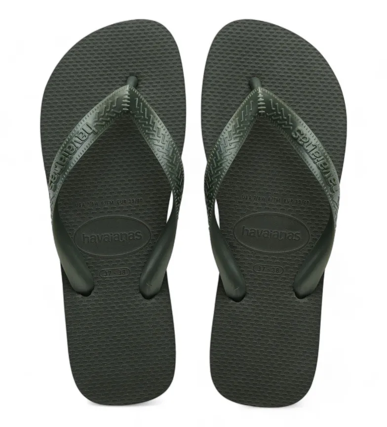 Chanclas Top Tiras Senses verde